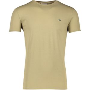 Lacoste t-shirt groen regular fit met logo