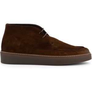 Giorgio elegante nette veterschoenen bruin effen leer