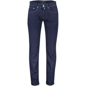 Pierre Cardin jeans donkerblauw effen met steekzakken