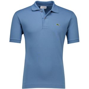 Lacoste poloshirt korte mouw Classic fit blauw pique katoen