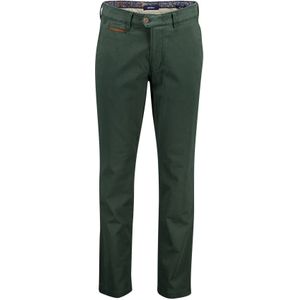 Gardeur Pantalon groen modern fit katoen