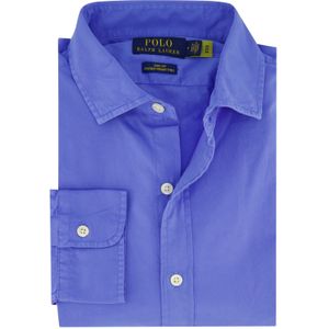 Polo Ralph Lauren overhemd blauw slim fit katoen