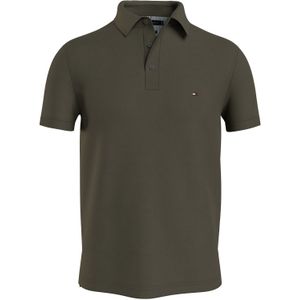 Polo Tommy Hilfiger donkergroen