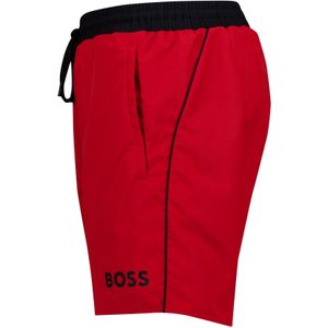 Hugo Boss - Black Starfish - Zwemshort - Rood - Polyester