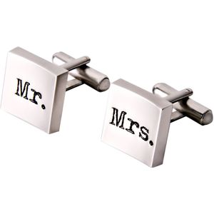 Profuomo manchetknopen Mr. & Mrs.