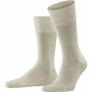 Falke sokken Tiago effen katoen creme