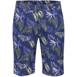 Portofino korte broek Everton donkerblauw geprint