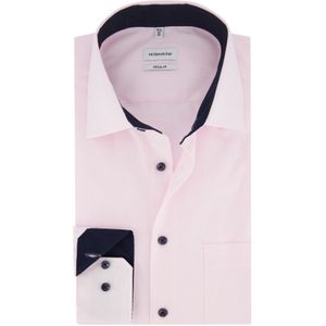Seidensticker business overhemd Regular normale fit roze gestreept
