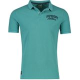 Superdry polo blauw 2-knoops