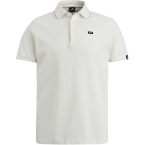 Vanguard polo normale fit wit effen