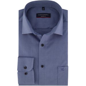 Casa Moda business overhemd normale fit blauw effen