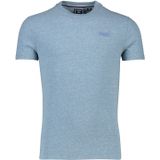 Superdry t-shirt blauw melange