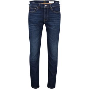 Katoenen Boss Orange jeans donkerblauw slim fit