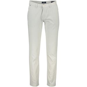 Gardeur chino broek gebroken wit effen katoen