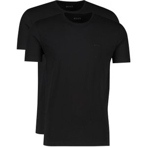 Hugo Boss t-shirt zwart katoen relaxed fit 2-pack