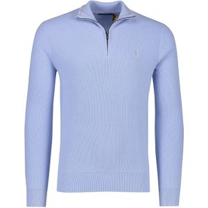 Polo Ralph Lauren half zip trui lichtblauw