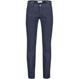 Brax 5-pocket jeans donkerblauw effen katoen Chuck