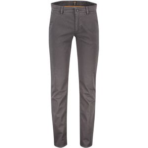 Hugo Boss katoenen chino grijs uni