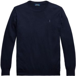 trui Polo Ralph Lauren Big&Tall donkerblauw wijde fit