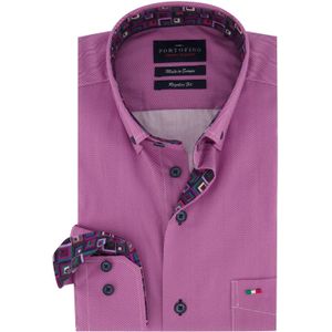 Roze overhemd Portofino