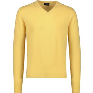 William Lockie pullover geel wol