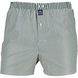 Mc Alson boxershort wit groen gestreept katoen