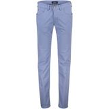 Gardeur jeans lichtblauw effen chino katoen
