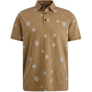 Vanguard poloshirt korte mouw camel