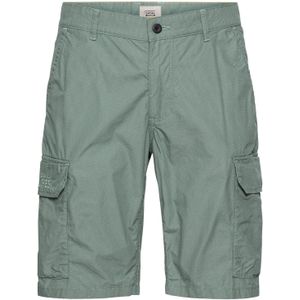 katoenen Camel Active korte broek groen printje