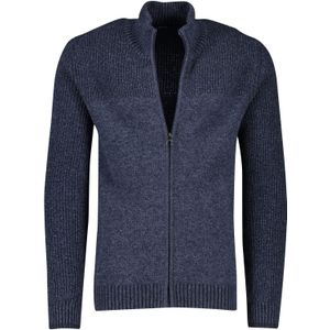 katoenen Pierre Cardin vest donkerblauw gemêleerd