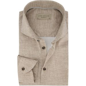 overhemd tailored fit ml7 John Miller bruin
