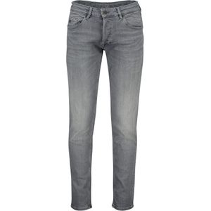 Grijze jeans Cast Iron effen denim