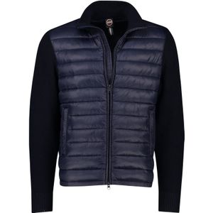 Colmar outdoor vest donkerblauw uni slim fit