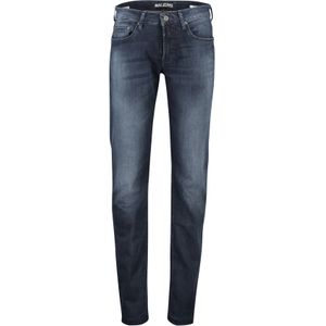 Mac jeans Greg spijkerbroek donkerblauw tapered fit katoen