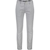 Alberto chino broek blauw geruit