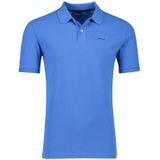 Gant Polo korte mouw Blauw MD. SS Pique Rugger 2003179/471