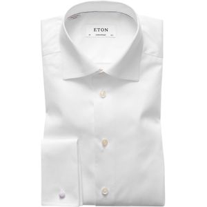 Eton overhemd dress white Contemporary French cuff