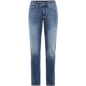 Camel Active jeans blauw effen denim