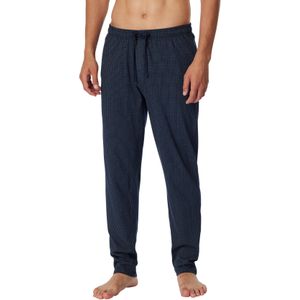 Mix&Relax Schiesser pyjamabroek lang navy