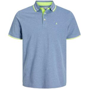 Jack & Jones polo plus size lichtblauw effen