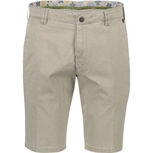 Katoenen Meyer b-palma korte broek effen beige