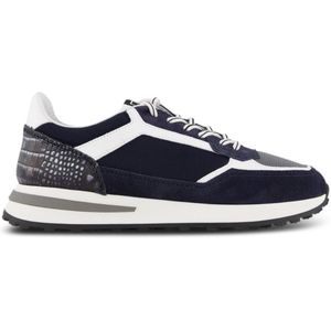 Giorgio sneakers donkerblauw suede