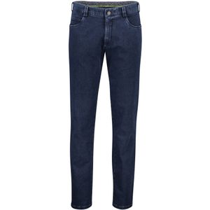 Katoenen Meyer jeans Dubai donkerblauw