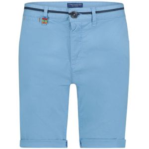 katoenen A Fish Named Fred korte broek blauw slim fit