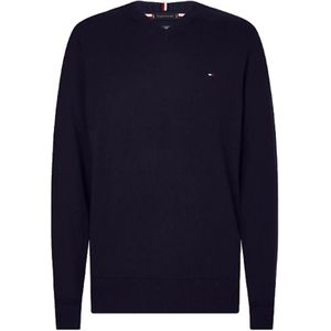 Tommy Hilfiger trui normale fit Big&Tall donkerblauw