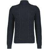 New Zealand katoenen coltrui navy normale fit Irskene