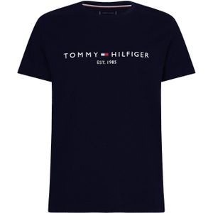 Tommy Hilfiger t-shirt donkerblauw ronde hals