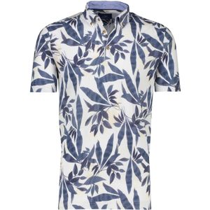 Eden Valley polo donkerblauw printje