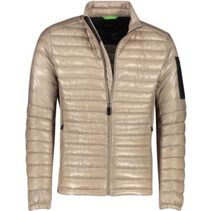 Boss green tussenjas techno normale fit goud
