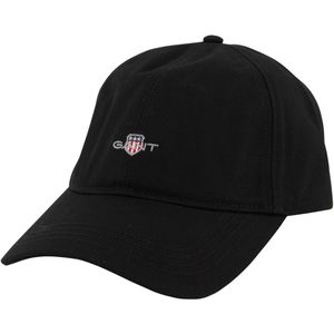 Gant logo zwarte cap katoen